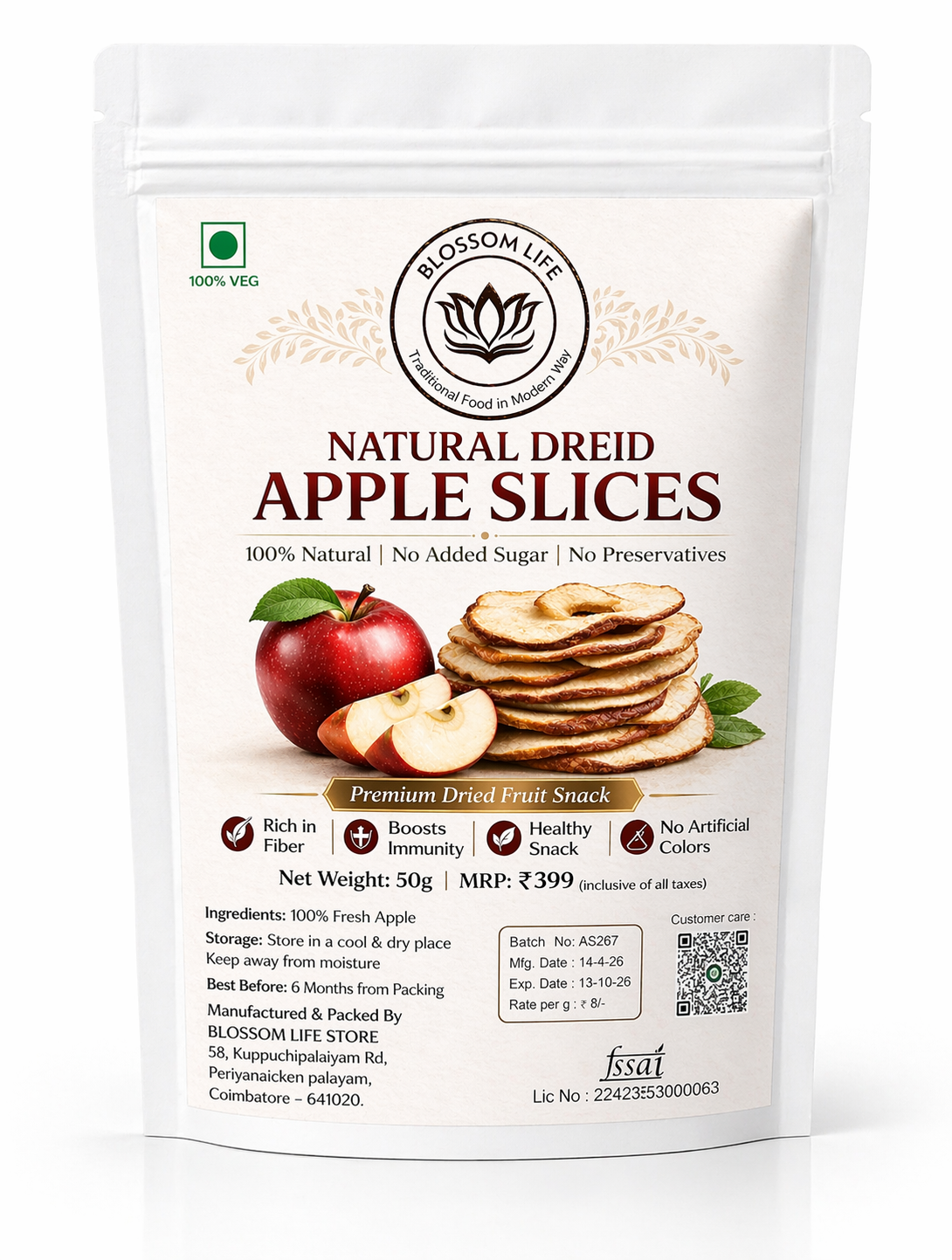 Dried Apple Slices