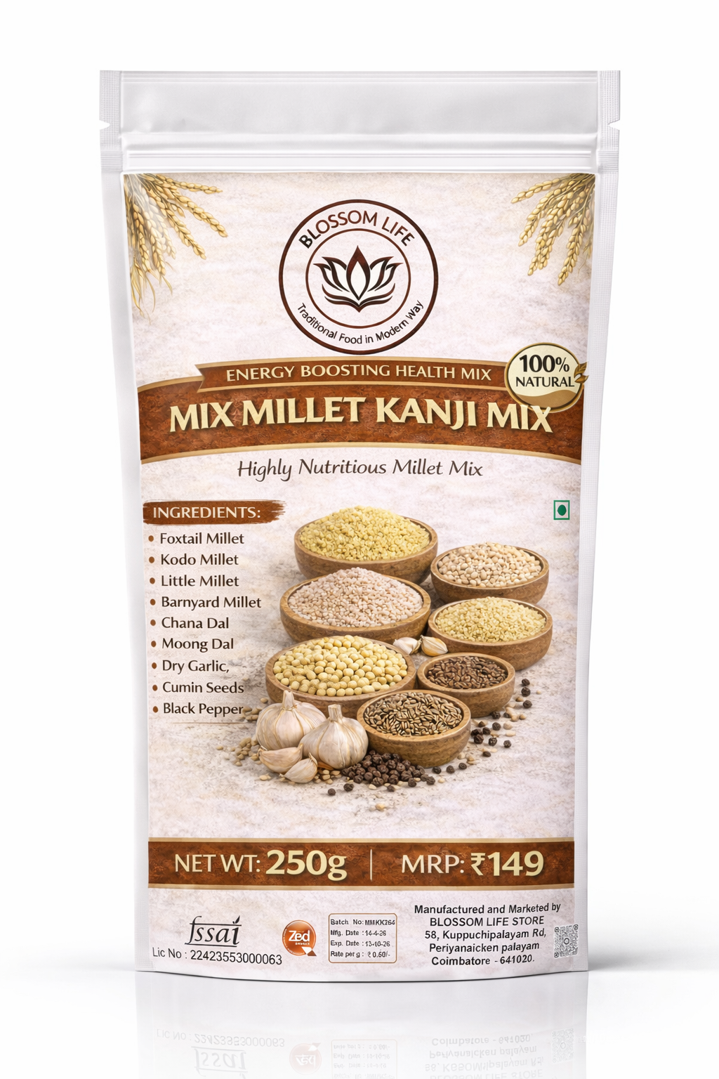 Mixed Millet Kanji Mix